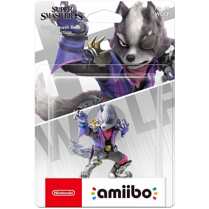 Amiibo Super Smash Bros. Wolf nº63