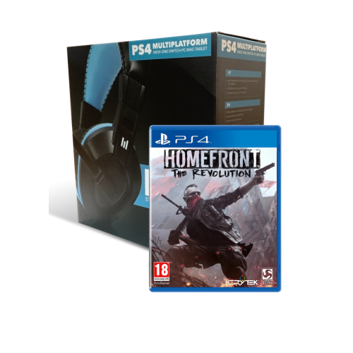 Headset Indeca + Homefront The Revolution PS4