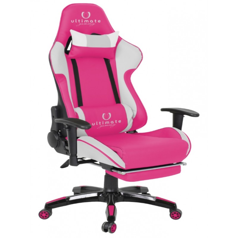Cadeira Ultimate Gaming Orion Cor de Rosa Cadeira Ultimate Gaming Orion Cor de Rosa