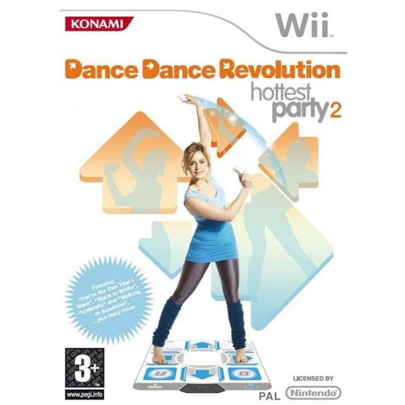 Dance Dance Revolution Hottest Party 2 Wii