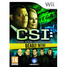 CSI Crime Scene Investigation Deadly Intent Wii