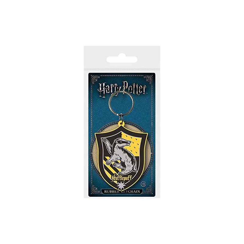 Porta Chaves Harry Potter Hufflepuff  (Borracha)