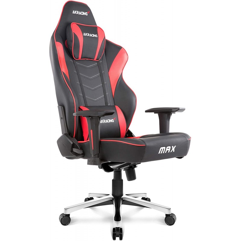 Cadeira Akracing Master Max Preto/Vermelho Cadeira Akracing Master Max Preto/Vermelho