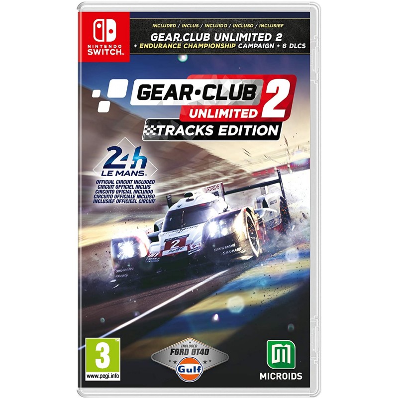 Gear Club Unlimited 2 Tracks Edition Nintendo Switch Gear Club Unlimited 2 Tracks Edition Nintendo Switch