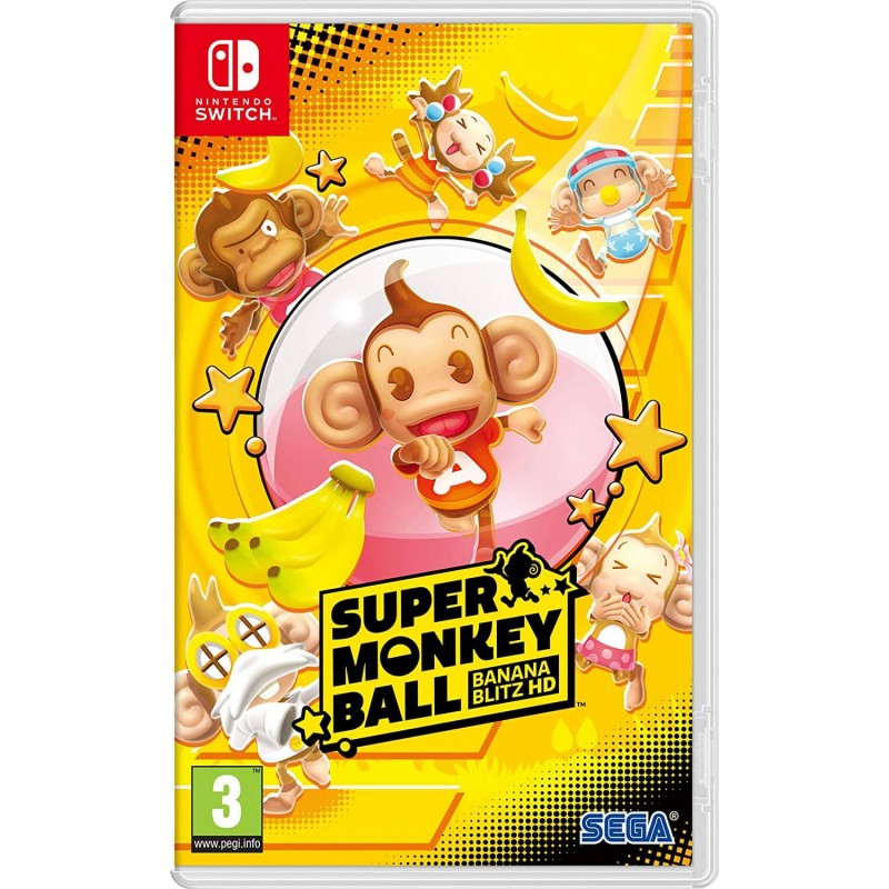 Super Monkey Ball Banana Blitz HD Nintendo Switch Super Monkey Ball Banana Blitz HD Nintendo Switch
