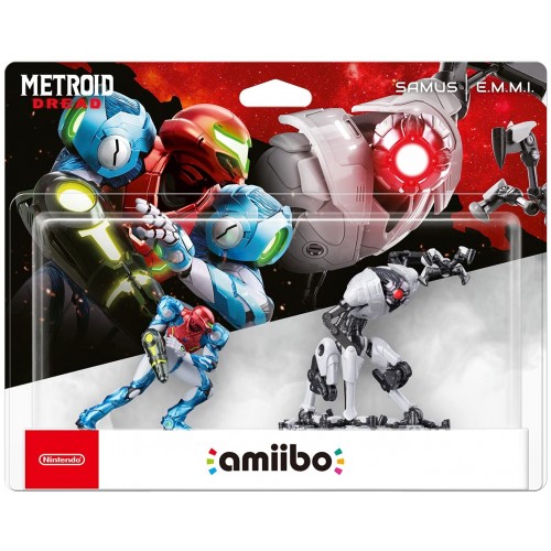 Amiibo Metroid Dread: Samus/EMMI Pack 2 em 1