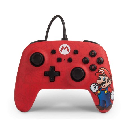 Comando PowerA com fios Super Mario Nintendo Switch