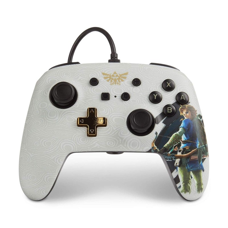 Comando PowerA com fios Link The Legend of Zelda Breath of the Wild Comando PowerA com fios Link The Legend of Zelda Breath of the Wild