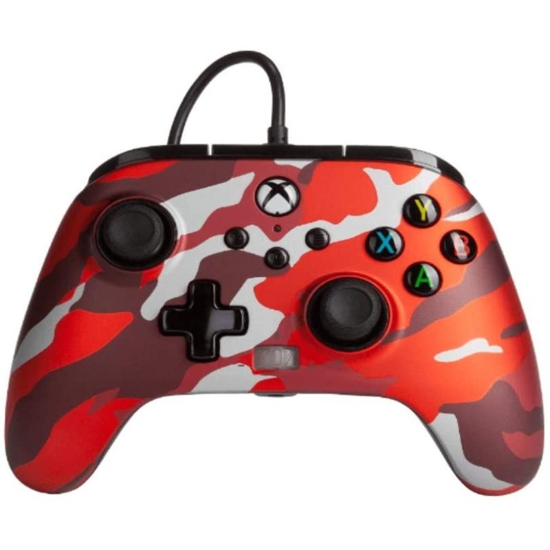 Comando PowerA Metallic Camo Red Xbox One, Xbox Serie X & PC