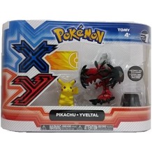 Bonecos Pokémon Xy Pikachu & Yveltal - Tomy