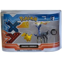 Figura Pokemon Tomy Legendaire Pikachu X&Y Pikachu & Xerneas