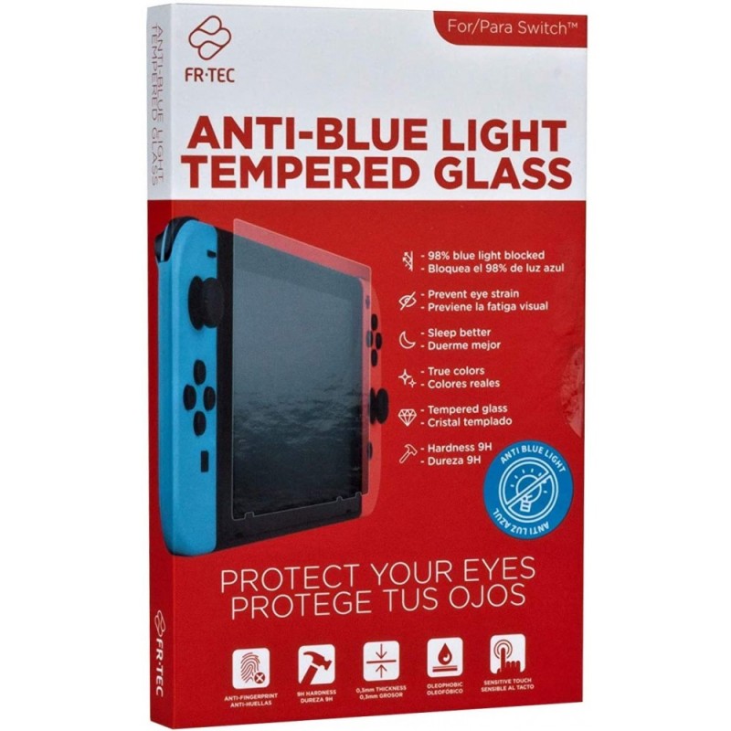 Pelicula Vidro Temperado FR-TEC Anti Blue-Light Nintendo Switch