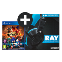 Headset Indeca + Sonic Forces PS4