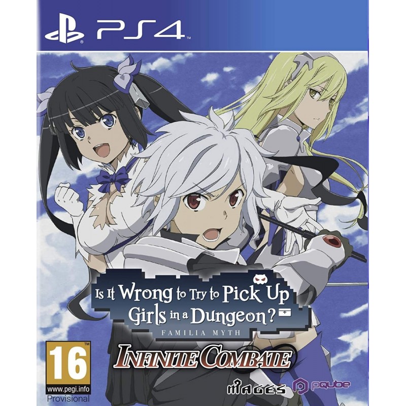 Is It Wrong to Try to Pick Up Girls in a Dungeon? Familia Myth Infinite Combate PS4