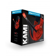 Headset Indeca Kami Vermelho Multiplataforma