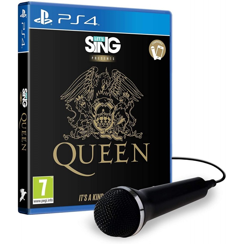 Lets Sing Queen + 1 Micro PS4