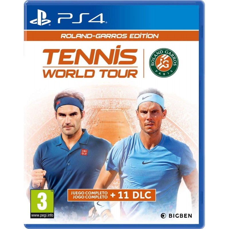 Tennis World Tour Roland-Garros Edition PS4