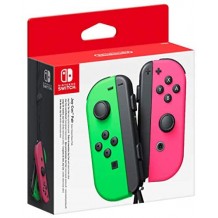 Conjunto Comandos Joy Con Verde Néon & Rosa Néon Nintendo Switch