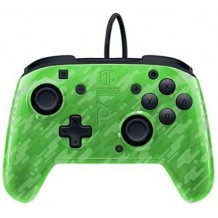 Comando PDP Faceoff Deluxe Camo Verde Nintendo Switch (com fios)