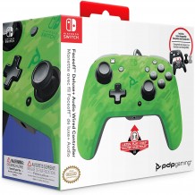 Comando PDP Faceoff Deluxe Camo Verde Nintendo Switch (com fios)