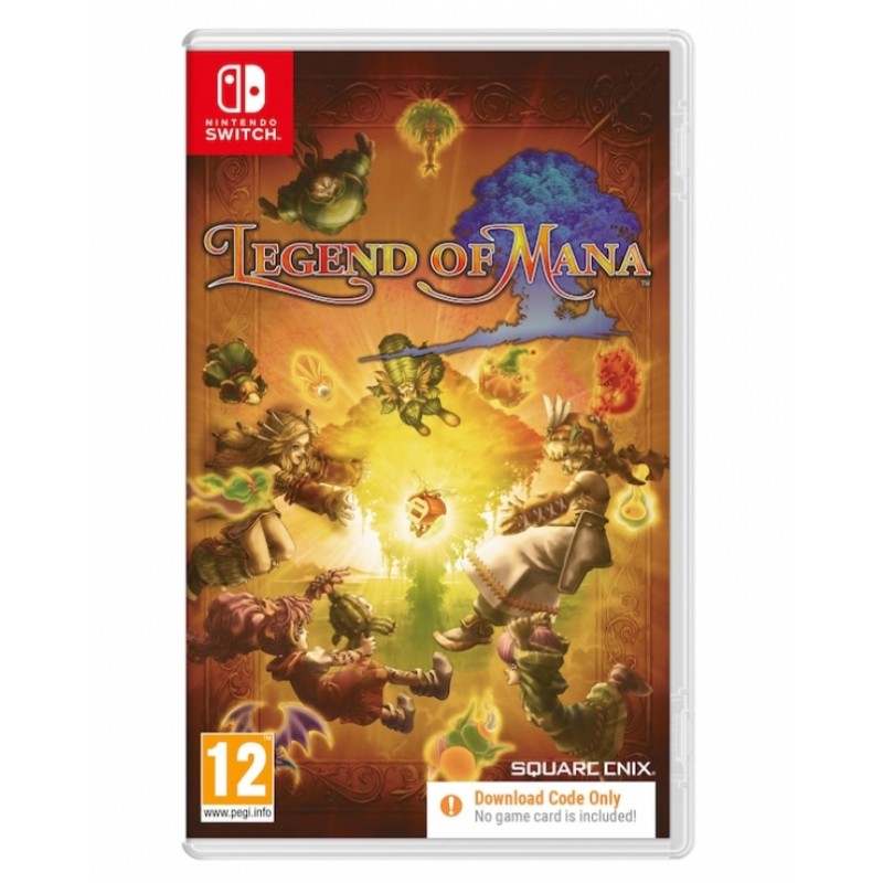 Legend of Mana Nintendo Switch - Código na Caixa