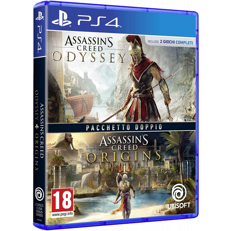 Assassin's Creed: Odyssey + Origins, Jogo PS4