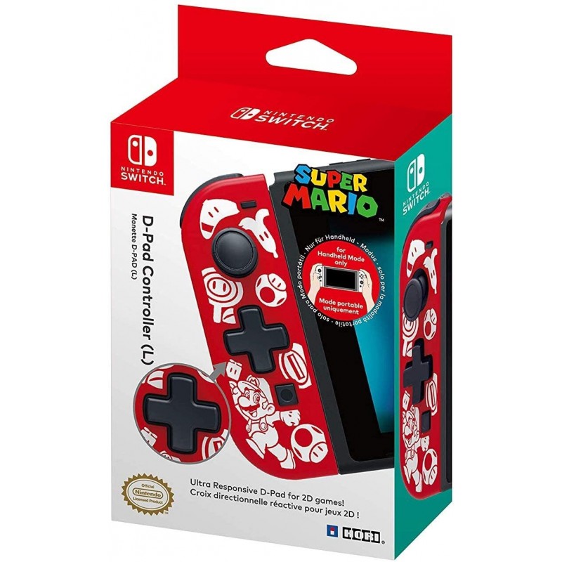D-Pad Joy-Con Esquerdo Hori Super Mario Nintendo Switch