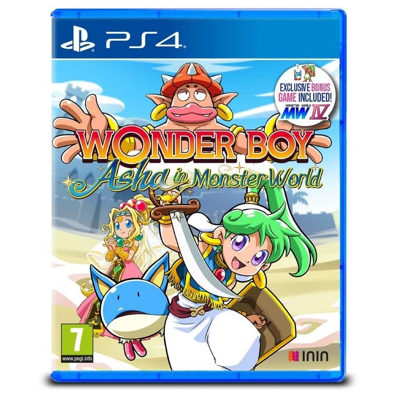 Wonder Boy Asha in Monster World PS4 Wonder Boy Asha in Monster World PS4