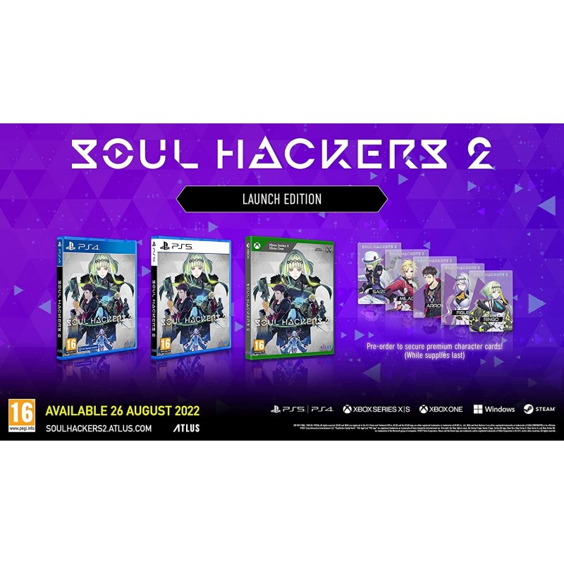 Soul Hackers 2 - Jogos PS4 e PS5