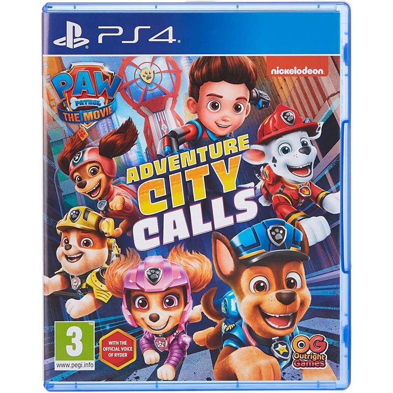 Paw Patrol The Movie Adventure City Calls PS4