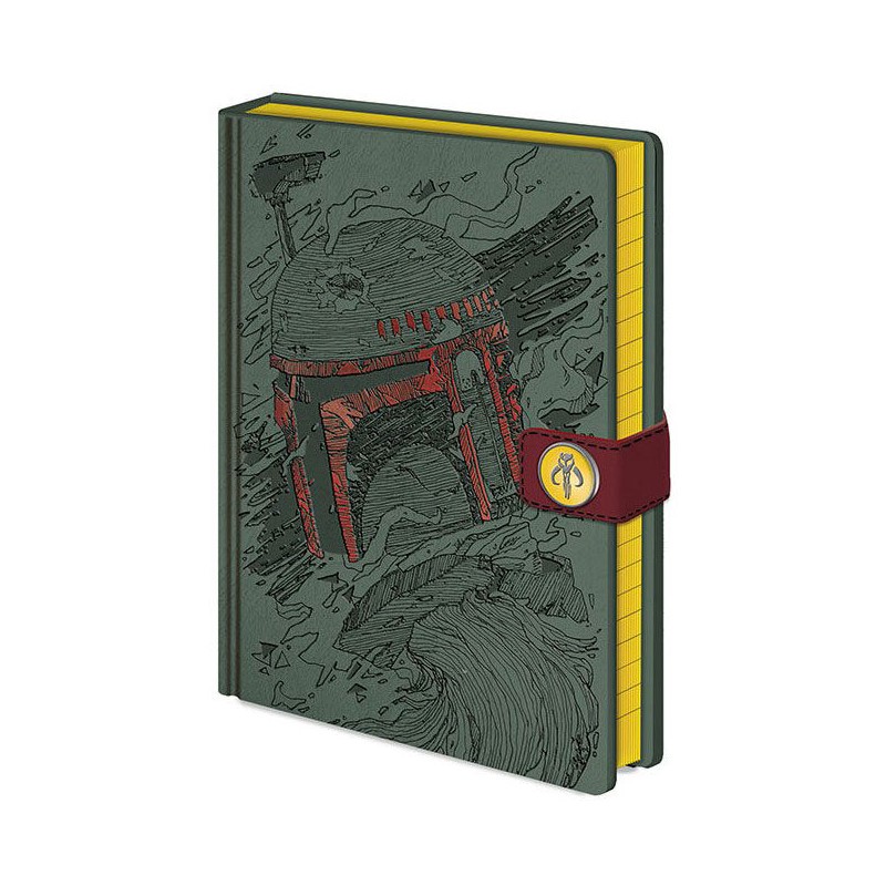 Caderno A5 Star Wars Boba Fett Premium Notebook