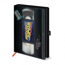 Caderno A5 Back To The Future VHS PremiumNotebook