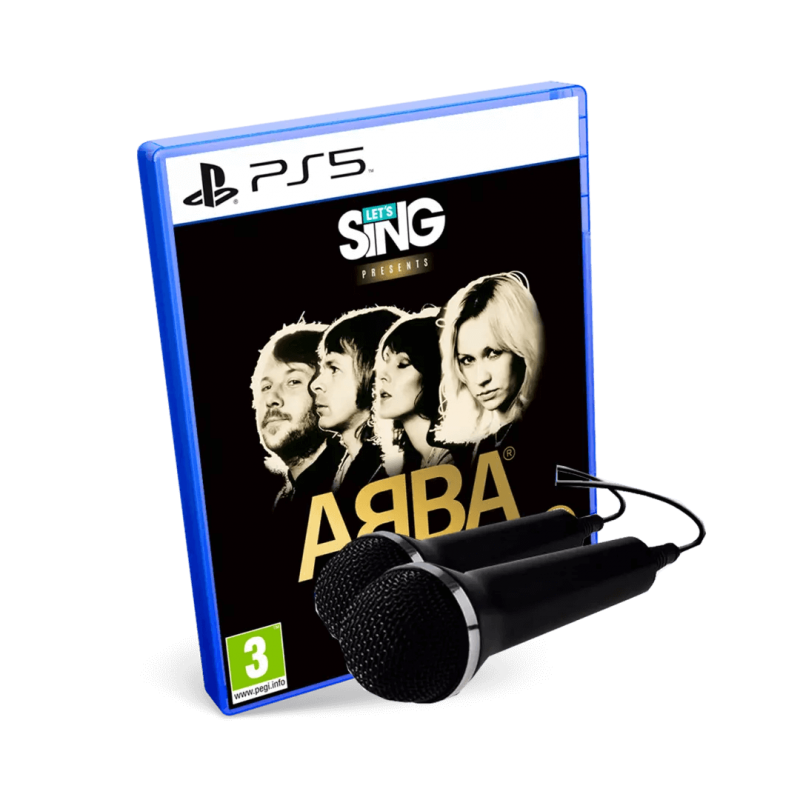 Let's Sing ABBA + 2 Micros PS5 Let's Sing ABBA + 2 Micros PS5