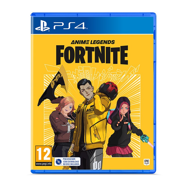 Fortnite Anime Legends Pack, Jogo PS4