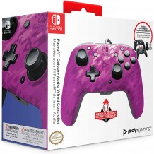 Comando PDP FaceOff Camo Nintendo Switch - Purple
