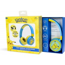 Auscultadores OTL Pokémon Pikachu Kids Wireless
