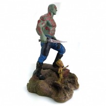 Estátua Drax and Baby Groot - Guardians of the Galaxy Vol. 2 - 25cm