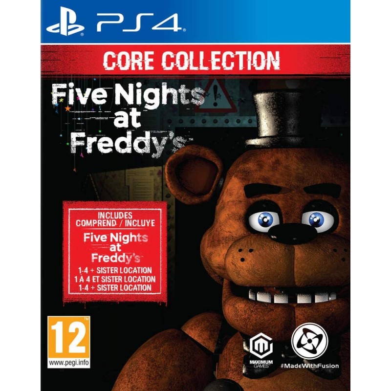 Cinco Noites No Freddy's Fnaf World - Kit Com 6 Personagens!