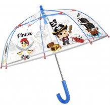 Guarda-Chuva Pirates Transparente 42cm