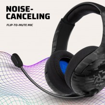 PDP Gaming LVL50 Wireless Stereo Gaming Headset: Black Camo (PS4 / PS5)