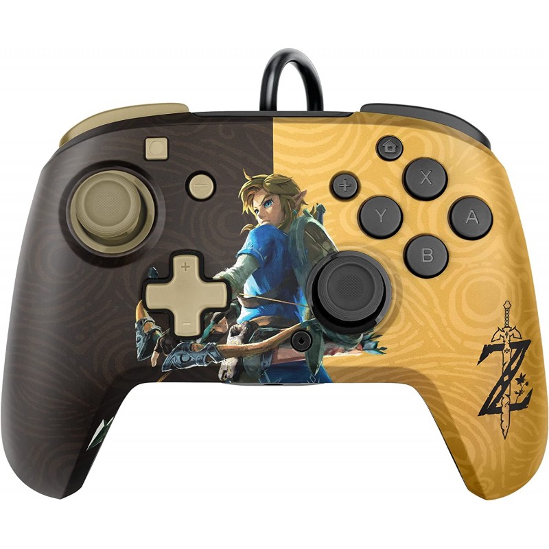 Comando PDP Faceoff Deluxe+ Link - Zelda (Nintendo Switch) Comando PDP Faceoff Deluxe+ Link - Zelda (Nintendo Switch)