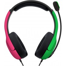 Headset Gaming PDP LVL 40 Wired Rosa & Verde (Nintendo Switch)