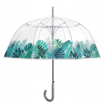 Guarda Chuva Automático Transparente 61cm - Leaves