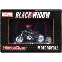 Figura Marvel Heroclix Black Widow Motorcycle