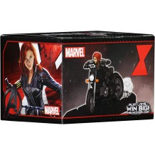 Figura Marvel Heroclix Black Widow Motorcycle