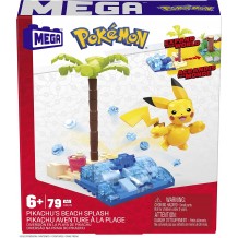 Kit de Construção Mattel - Pokemon Pikachu Beach Splash