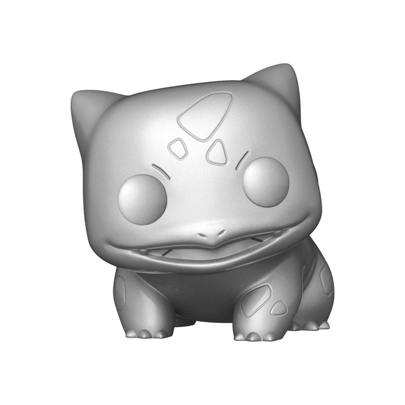 Funko Pop Games: Pokémon - Bulbasaur (Metallic Silver) 353 Funko Pop Games: Pokémon - Bulbasaur (Metallic Silver) 353