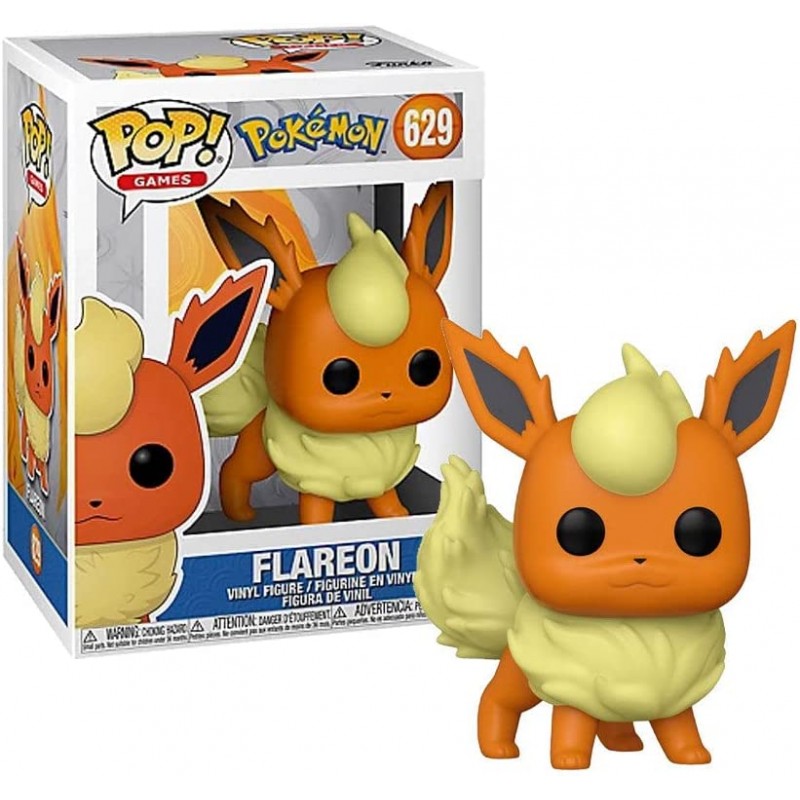 Funko Pop! Games Pokémon Eevee Flareon Fogo 629
