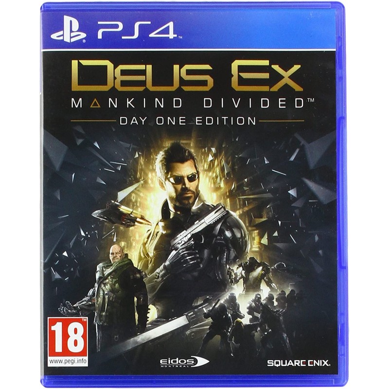 Deus Ex: Mankind Divided Day One Edition PS4 Deus Ex: Mankind Divided Day One Edition PS4