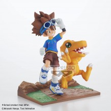 Figura Banpresto Digimon Taichi e Agumon - Adventure Archives 15cm